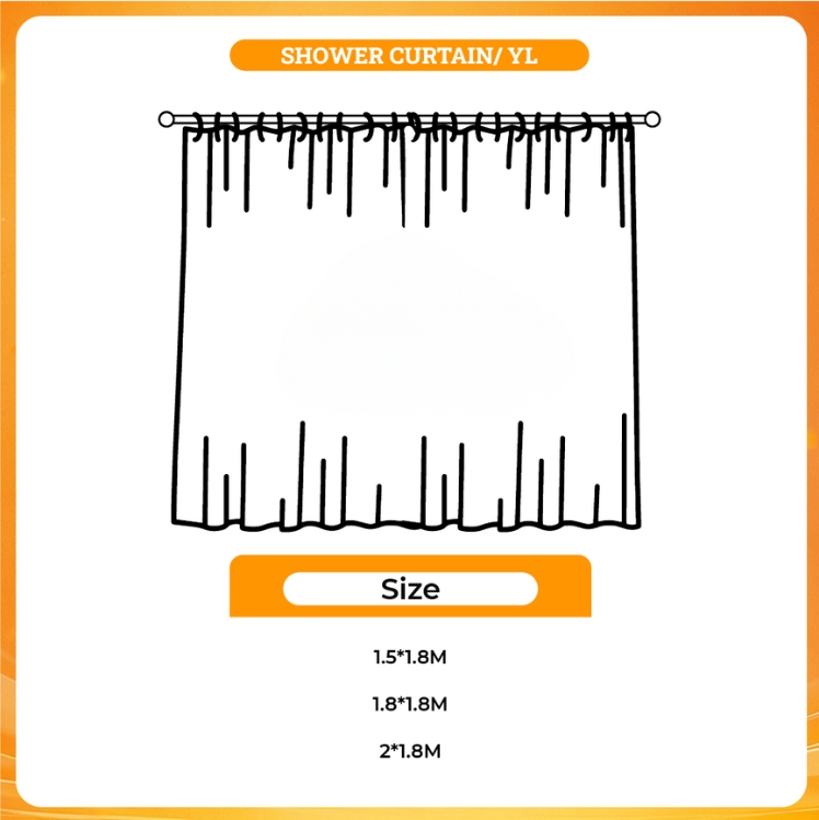 3D shower curtain - The Summer Hikaru Died Store