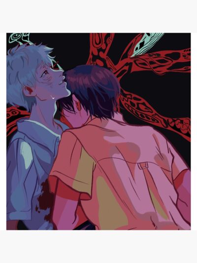Alternative view of The Summer Hikaru Died Retro Throw Pillow