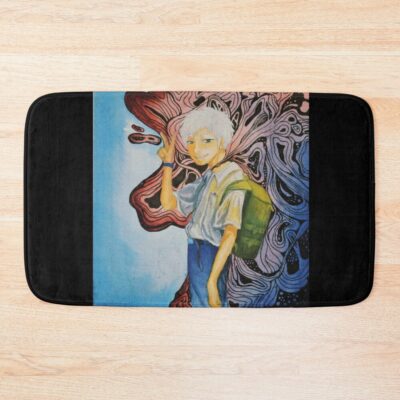 Watercolor Hikaru Bath Mat
