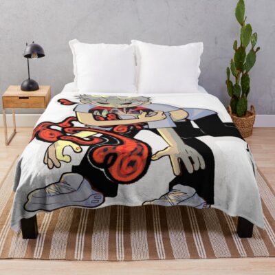 The Summer Hikaru Died Cry Emoji Throw Blanket