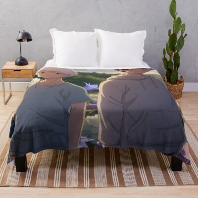 The Summer Hikaru Died Hikaru Yoshiki Friendship Throw Blanket