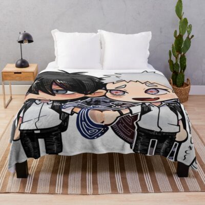 The Summer Hikaru Died Yoshiki And Hikaru Throw Blanket