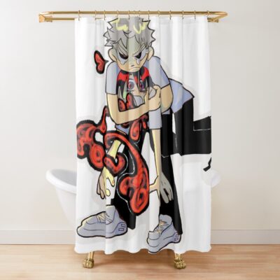 The Summer Hikaru Died Cry Emoji Shower Curtain