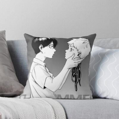 Best Selling The Summer Hikaru Died Throw Pillow