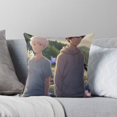 The Summer Hikaru Died Hikaru Yoshiki Friendship Throw Pillow