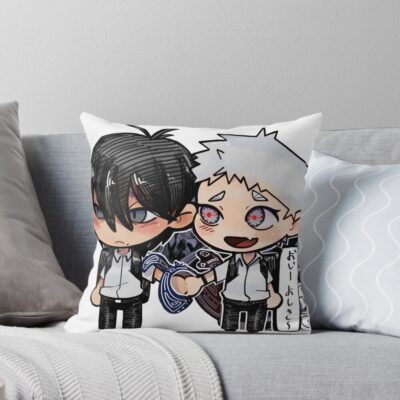 The Summer Hikaru Died Yoshiki And Hikaru Throw Pillow
